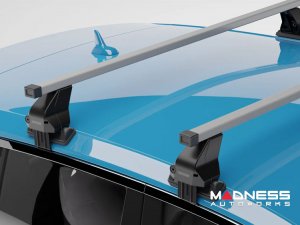 Alfa Romeo Tonale Roof Rack Cross Bars - for models w/o factory roof rails - Silver